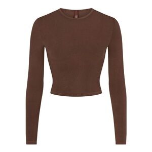 SKIMS New Vintage cropped long sleeve t-shirt